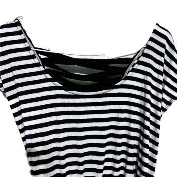 Auw Stripped Dress w/ Belt (jr m) - Picture 4 of 7